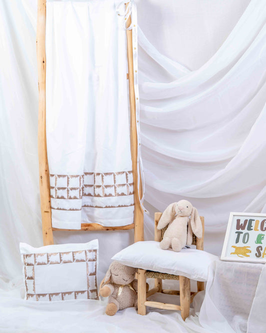 Parure de lit bébé brodée 'Prestige'