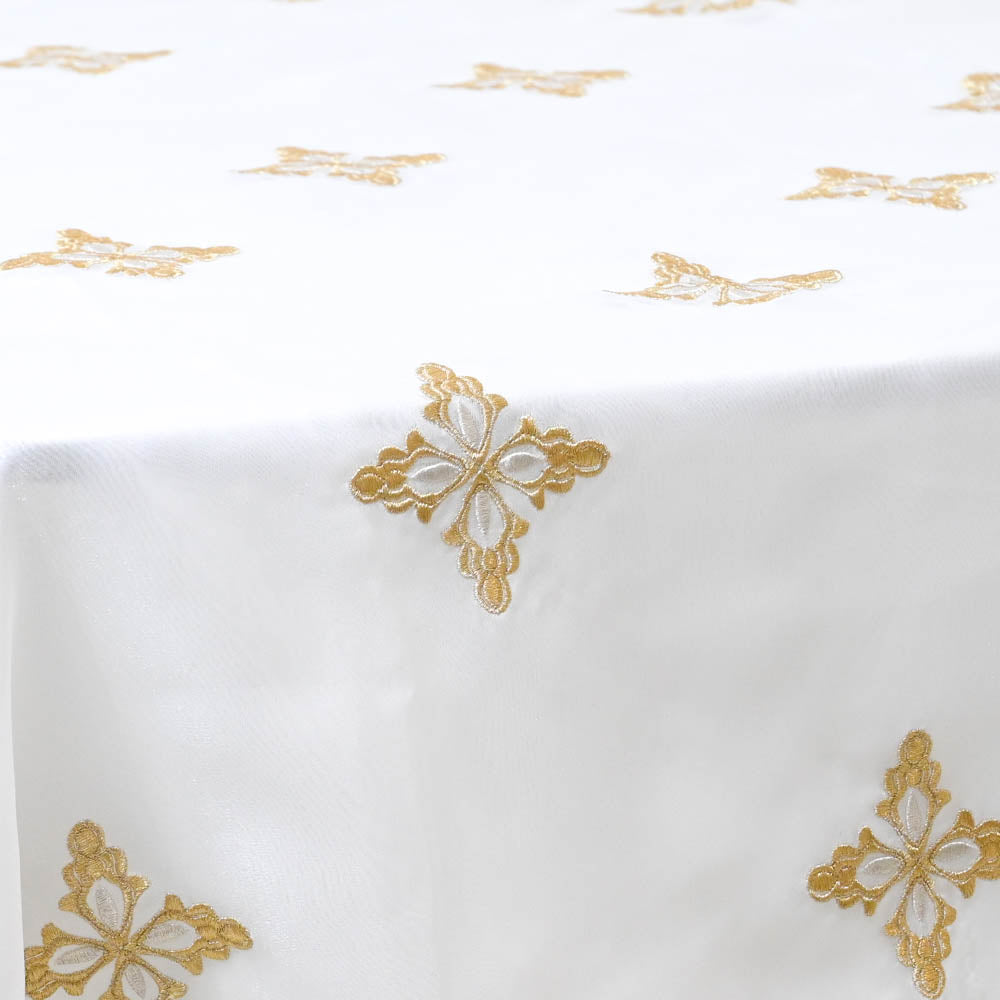 Voile brodé de table Rectangulaire