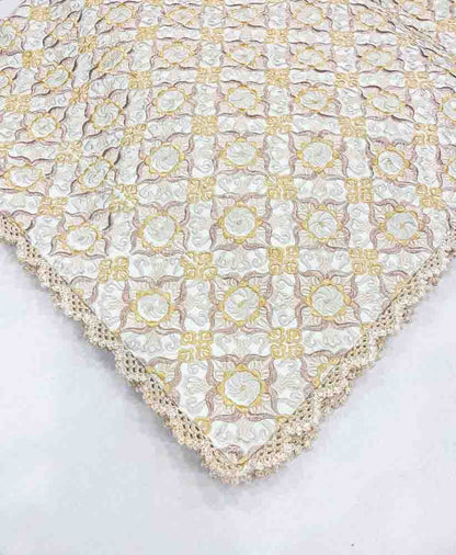 Nappes brodées RBATI en Tadriss