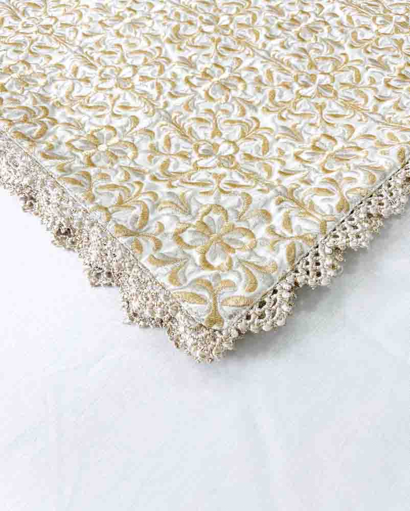 Nappes brodées RBATI en Tadriss
