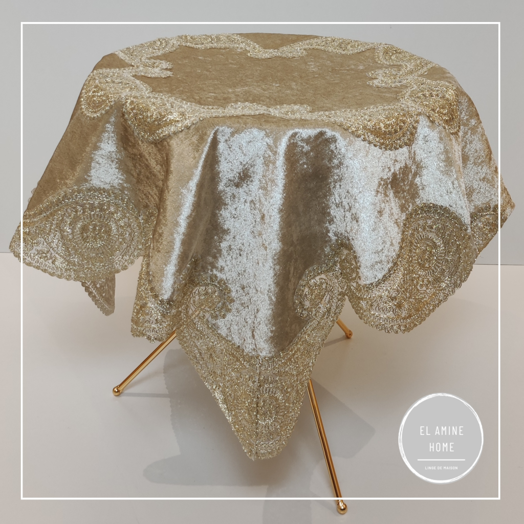 Nappe d'appoint 'NATURELLEMENT VOTRE' 70/70 cm