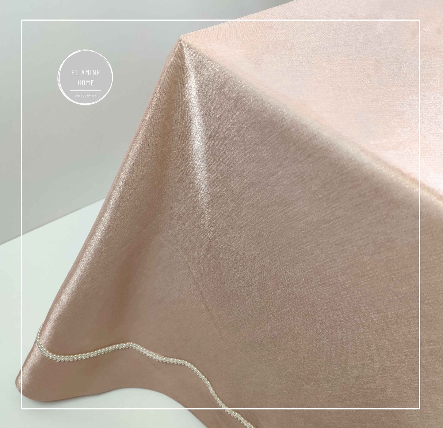 Sous-nappe 'organza glacé'